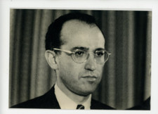 American Biologist Jonas Salk (Inventor of Polio Vaccine).