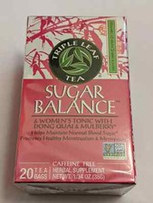 Triple Leaf Tea Sugar Balance Tea 20 Bags x 2 Boxes
