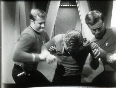 Star Trek TOS 35mm Film Clip Mirror Mirror Evil KIRK Guards 2.4.43