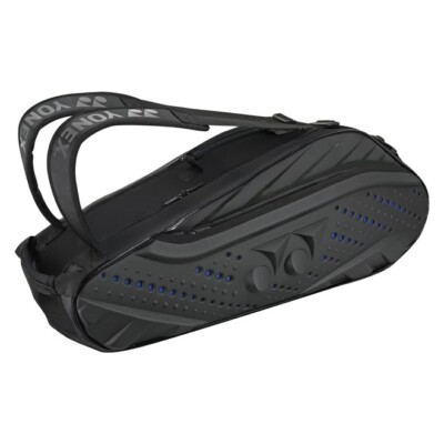 3D Logo Badminton Racket Bag black/dazzling blue