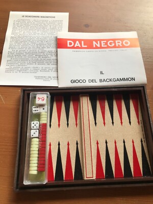 Dal Negro Treviso Italia Backgammon Magnetic