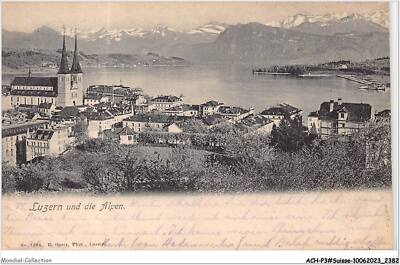 ACH-P3-SUISSE-0188 - Luzern Und Die Alpen