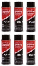 Transtar 4363-F Quick Dry Rubberized Undercoating Aerosol (6 Pack)