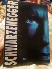 Arnold Schwarzenegger DVD Box Set (DVD, 1999) Predator Commando Total Recall