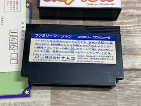 Family Mahjong Famicom Nintendo Famicom NES Game Software Namco Japan