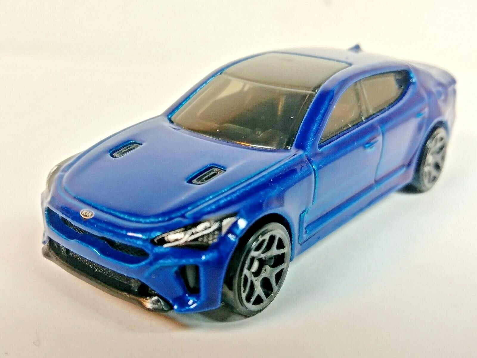 '19 Kia Stinger GT Hot Wheels 2020 Factory Fresh #198 Blue Y5 Rims 1:64 Loose