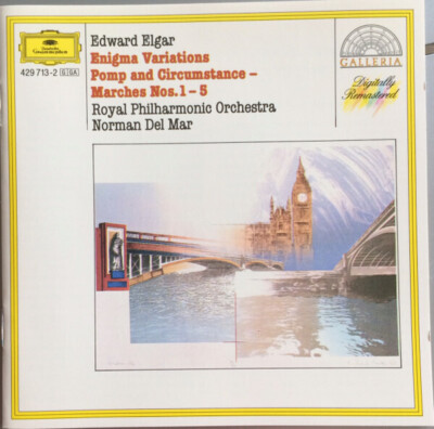 CD Sir Edward Elgar Enigma Variations / Pomp And Circumstance / Marches Nos. 1-5