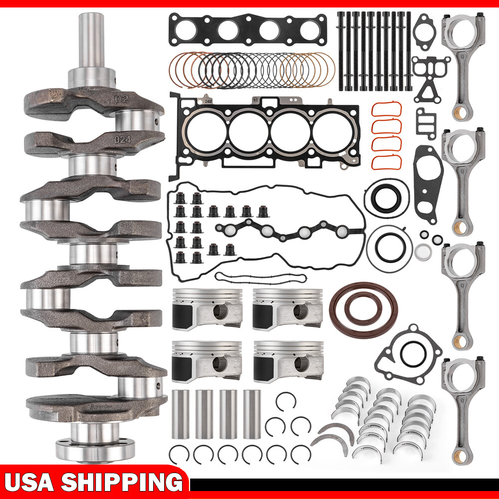 Hyundai Kia 2.4L G4KJ Engine Rebuild Kit with Crankshaft Conrods Bearings