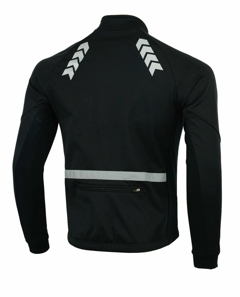 Nueva chaqueta de ciclismo para hombre Softshell impermeable al aire libre correr deportes chaquetas Foto 2 de 2