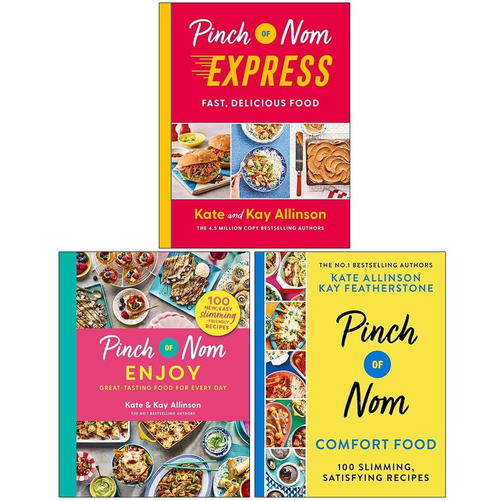 Pinch of Nom Collection 3 Books Set By Kay Featherstone & Kate Allinson ,Express