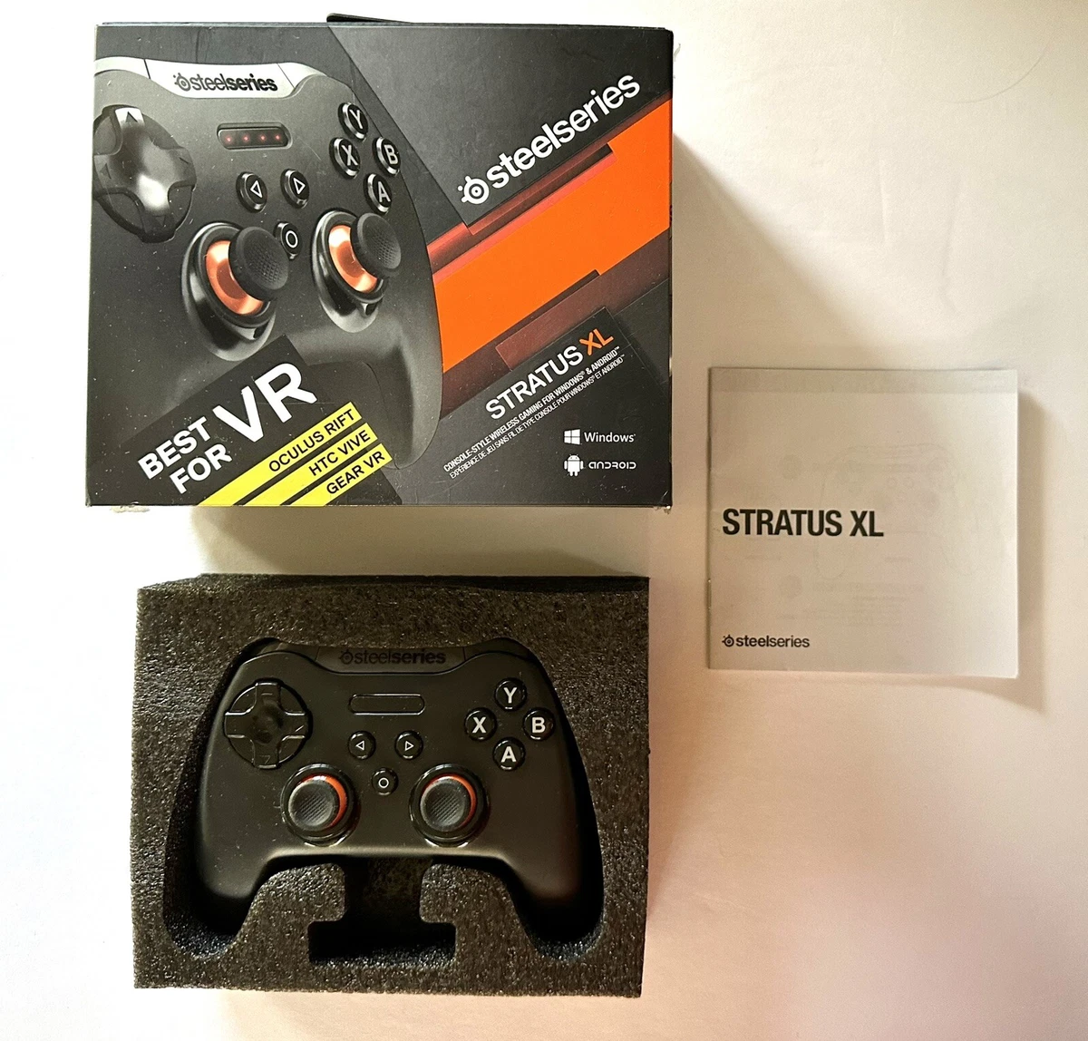 Steelseries Stratus XL Console Style Witeless Gaming for Win