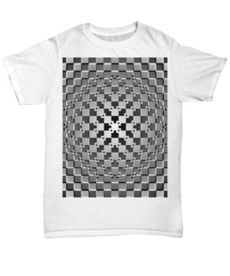 Optical Illusion Tshirt - Unisex Tee
