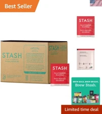 Decaf English Breakfast Black Tea Bags - Premium 100 Count Box