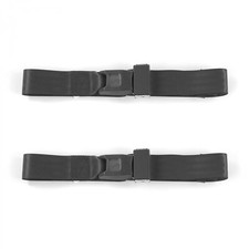 Chevy Fs Blazer 1973 - 1991 Standard 2pt Charcoal Lap Bucket Seat Belt Kit - 2 B