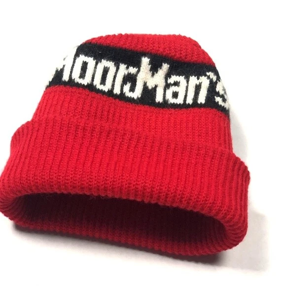 Boné gorro MoorMans vintage anos 70 vermelho alimentação agrícola agricultores streetwear retrô - Imagem 2 de 4
