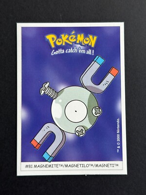 Pokemon Karte - Dunkin Boomer - #81 Magnemite / Magneti - Neu