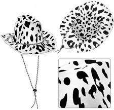 Cow Print Cowboy Hat