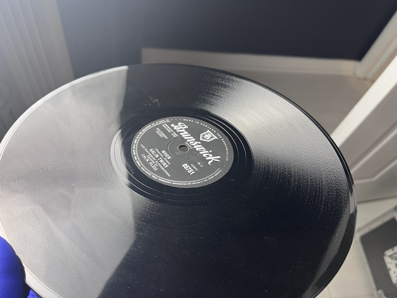 Kalin Twins When / Three O Clock Thrill 78 Shellac Record (E)