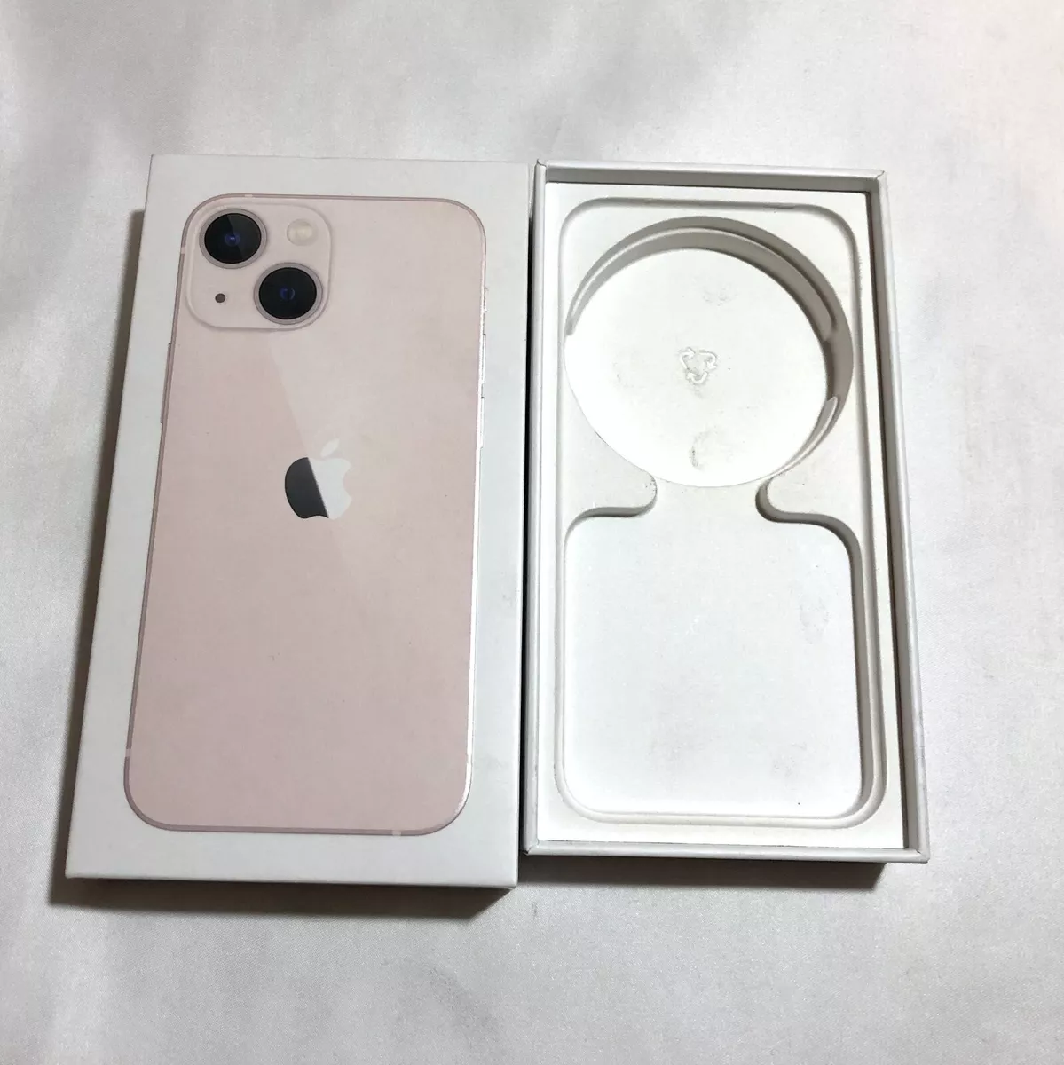 BOX ONLY Apple iPhone 13 Mini Pink 128GB Replacement MLA63LL/A A2481