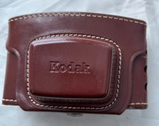 Vintage Kodak Pony Land 135 Model II  IV Leather Camera Case Brown