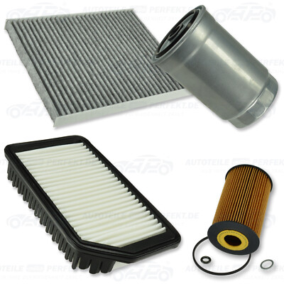 Inspektionskit Filter Satz Paket S (AK) HYUNDAI i30  1,4 1,6 CRDi bis 2014