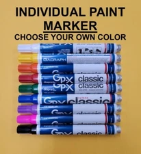 NEW Individual GP-X Diagraph Classic Paint Marker Pen - Choose Your Own Color