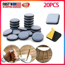 20Pcs Chair Leg Feet Pads Glides Sliders Furniture Table Floor Protectors Mat US