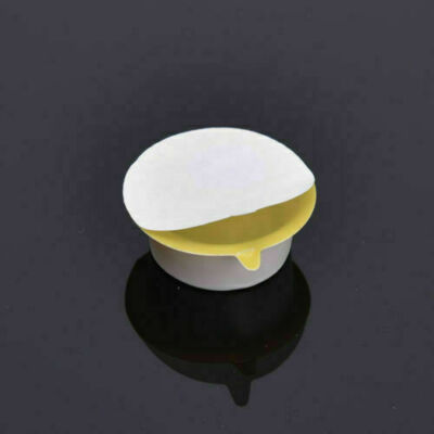 100 Pcs Dental Plastic Disposable Dappen Dish Adhesive Multi Purpose Container