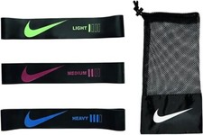 Nike Loop Mini Resistance Bands (Light Medium and Heavy 3-Pack) Unisex NWT