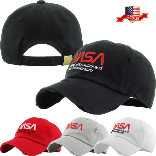 Nasa Embroidery Dad Hat Baseball Cap 