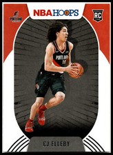 CJ Elleby #250 2020-21 NBA Hoops Rookie Blazers B0162A
