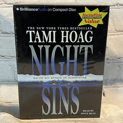Tami Hoag Night Sins Audio 5 Discs Read By Joyce Bean