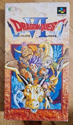  Dragon Quest VI 6 in OVP - Japan Import - Nintendo Super Famicom  