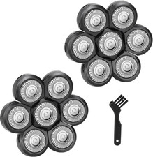 7 Men'S Electric Shaver Replacement Heads, Razor Head Shavers for Bald