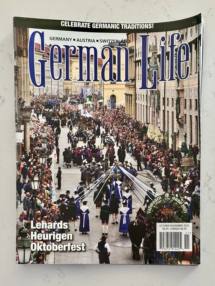9 issues- GERMAN LIFE MAG -Volume #30, No 3 Oct/Nov 2023 to Present Jun/Jul 2025 Foto 2 de 4