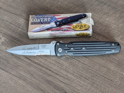 Gerber Applegate-Fairbairn Covert Double Bevel First Production Run, 1996