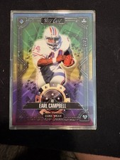 Wild Card 2024 Egg Hunt Insert Earl Campbell S5-CDCLEC 1 Football Card