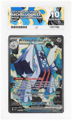 Archaludon ex graded ACE 10 for sale on eBay