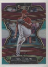 2020 Panini Select Tri-Color Prizm Julio Teheran #46 07pa