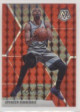 2019-20 Panini Mosaic Red Prizm Spencer Dinwiddie #41 7m3