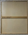 “Behind the Glass” Abstract Contemporary Woman Portrait Canvas, Unframed 18x24 — photo 2
