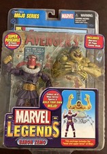 Marvel Legends Baron Zemo Action Figure Mojo Build A Figure Toy BiZ