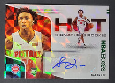 Saben Lee 2020-21 Hoops Hot Signatures RC Auto