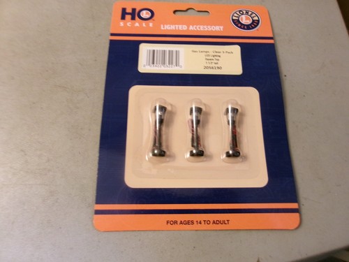 PACK DE 3 LÁMPARAS DE GAS LIONEL HO 2056190 COMO NUEVAS EN PAQUETE | Condition: Used
