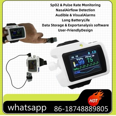 CMS RS01 Respiration Sleep Monitor SPO2/PR with analysis software