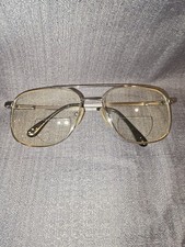 Vintage Harley Davidson Glasses Frames Only Silver Aviator