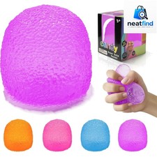 Gumdrop Squishy- Stress Balls for Kids and Adults, Super Solid Squeeze Ball, ...