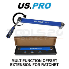 US PRO Tools Multifunction Offset Extension for Ratchet 15" 4239
