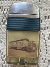 Vintage Scripto VU Lighter West Bend Truck Advertising