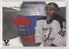 2003-04 In the Game-Used Signature Series 1/1 Nikolai Khabibulin #IEE-21 05fy